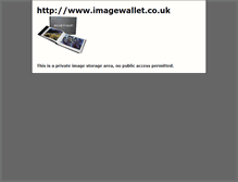 Tablet Screenshot of imagewallet.co.uk